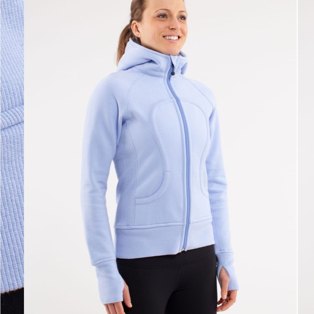 Lululemon Light Blue Scuba Hoodie